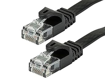 Monoprice 109545 Cat5e Flat Ethernet Patch Cable 1ft — main product image