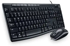 Logitech MK200-cr Media Combo Keyboard Mouse (Renewed)