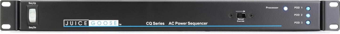 Juice Goose CQ 1515 7-Outlet Power Sequencer - Rackmount