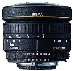 Sigma 483944 8mm f/3.5 EX DG Fisheye Lens — main product image