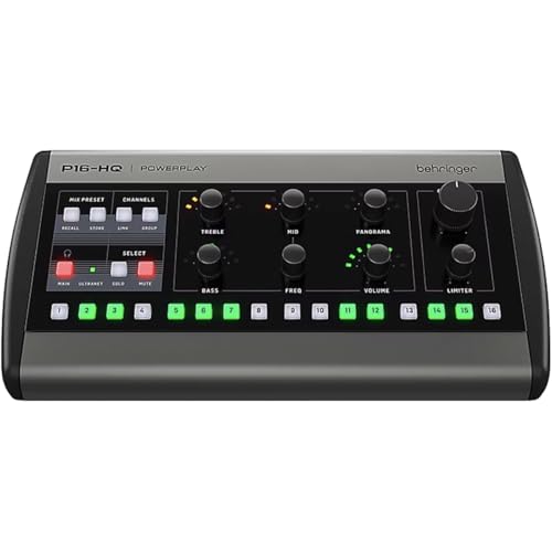 Behringer P16-HQ POWERPLAY Personal Monitoring Mixer 4-Pack Bundle — main product image