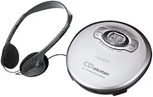 Sony DEJ611 Portable CD Player Silver Discontinued