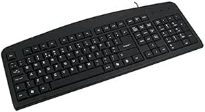 Dell 0Dj346 French-Canadian USB Keyboard - Black Multimedia