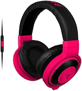 Razer Kraken Mobile Neon Red Gaming Music Headphones — main product image