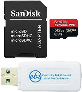 SanDisk 512GB_TF_Extreme Pro_R6 MicroSD GoPro Hero 10 Bundle