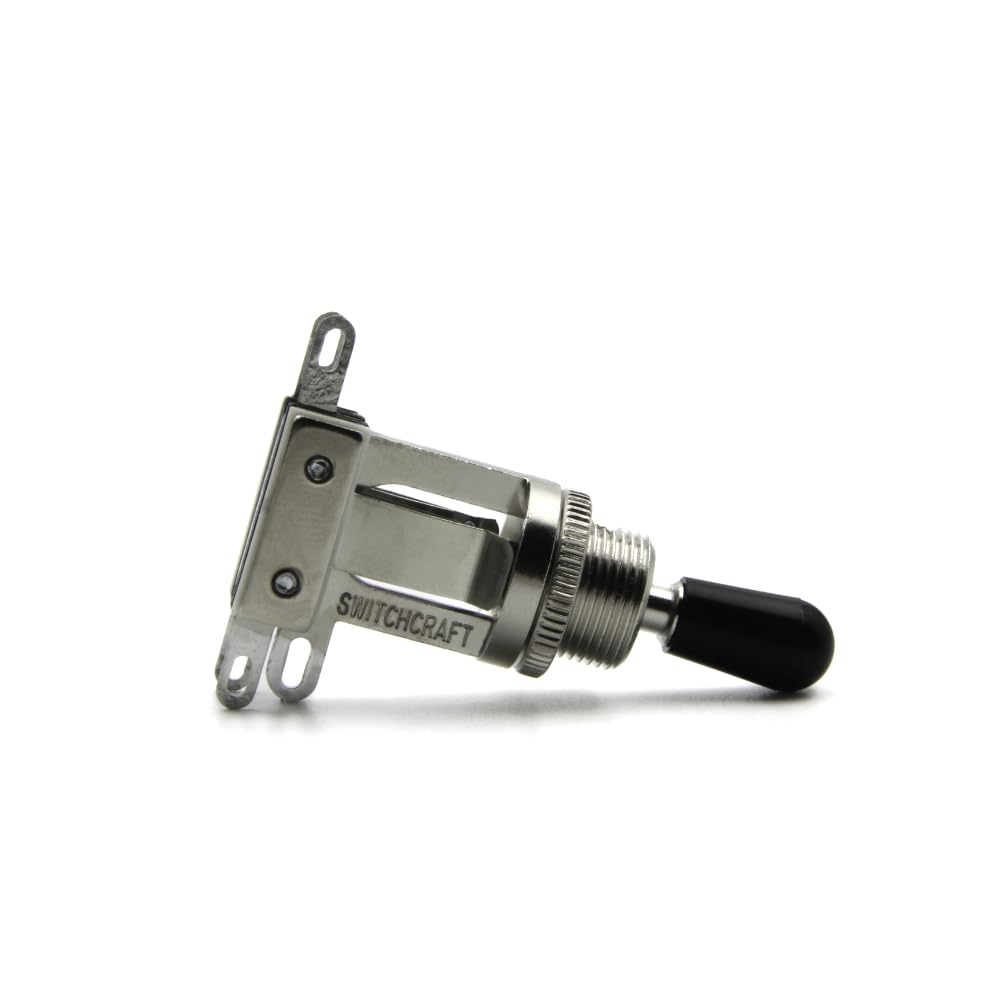 Switchcraft 12120X 3-Way Toggle Switch, Short, Les Paul