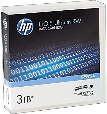 HP C7975A Ultrium LTO-5 Data Cartridge - 1.5TB/3TB
