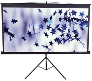 Elite Screens 119 Diagonal Tripod Portable Projector Screen — main product image