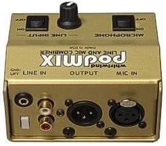 Whirlwind pod MIX Line/Mic Combiner Mixer Passive