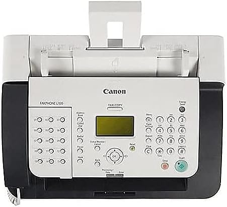Canon L100 Laser Fax Machine: Monochrome, Copier, ADF