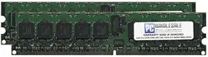 HP 405475-051 2GB (2x1GB) PC2-5300 DDR2 ECC Registered Memory Kit — main product image