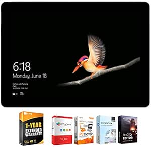 Microsoft E9MSMHN00001 Surface Go 10" Tablet Bundle
