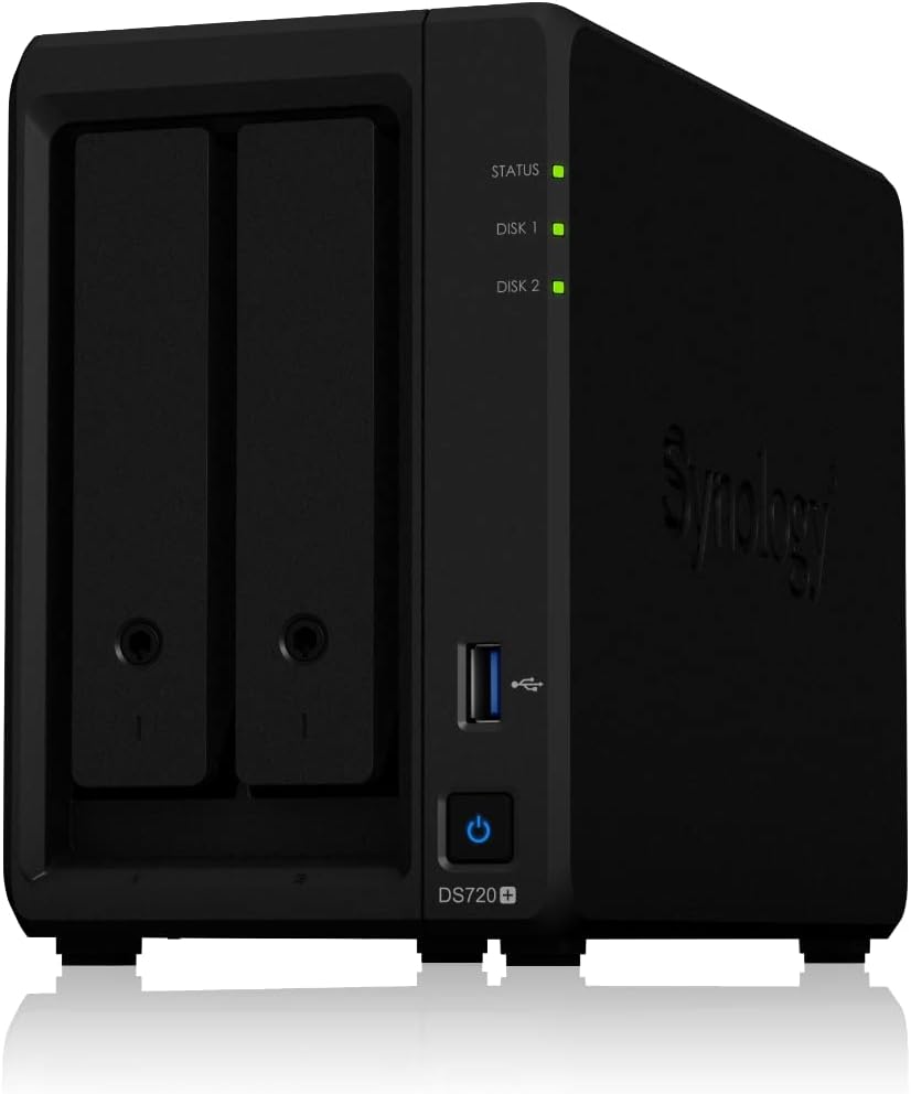 Synology DS720+ 2-Bay NAS DiskStation (Diskless)