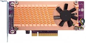 QNAP QM2-2P-244A Dual M.2 PCIe SSD Expansion Card — main product image