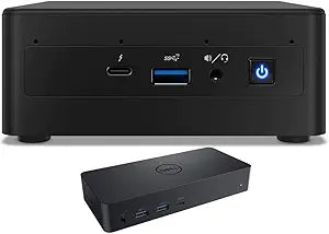Intel NUC11PAHi7 Mini PC - i7, 16GB, 2TB SSD, Win 11 Pro, D6000 Dock