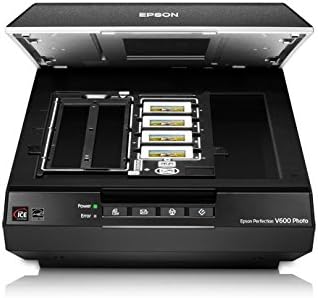 Epson V600 Renewed Photo Scanner: Film, Slides, Documents