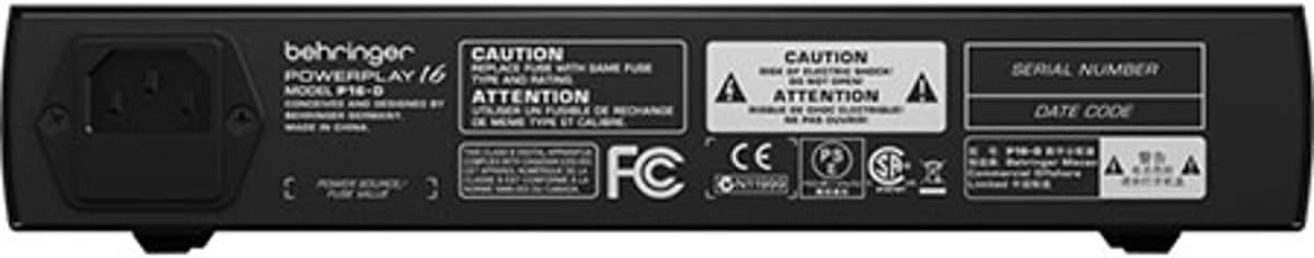 Behringer P16D Powerplay 16-Channel Distribution Module