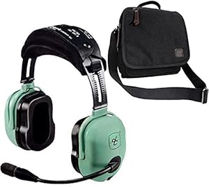 David Clark H20-10 Mono Aviation Headset Combo