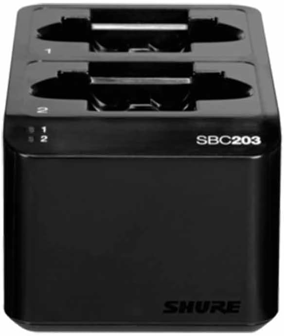 Shure SBC203-US Dual Dock for SLXD Wireless Mics — main product image