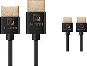 Monoprice 114196 HDMI Cable, High Speed, 15ft & 6ft