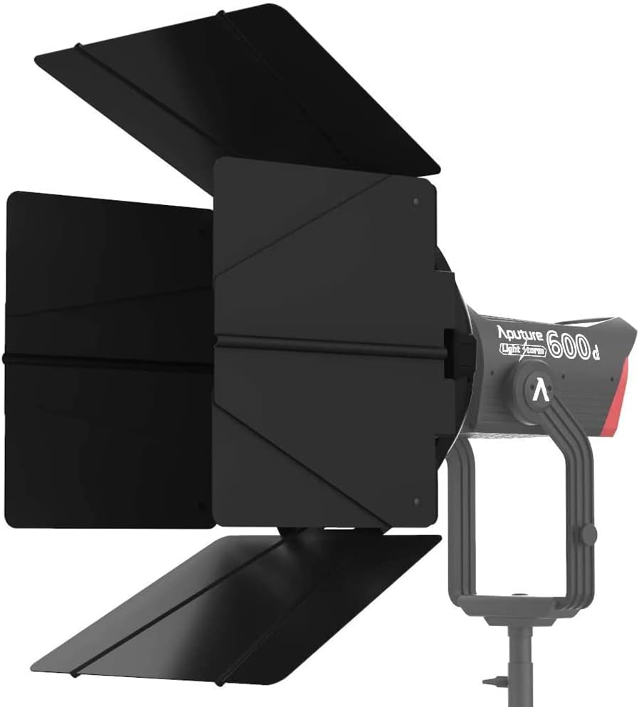 Aputure F10 Bowens Mount Barn Doors - Light Control