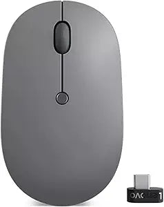 Lenovo GY51C21210 Go USB-C Wireless Mouse Rechargeable Grey — main product image