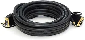 Monoprice 100559 25ft VGA Cable with Audio Gold Plated