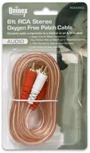 RCA LYSB0040DVP0M 6ft Stereo Oxygen Free Cable