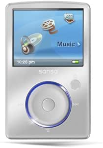 SanDisk SDMX14R-008GS-A57 Sansa Fuze 8GB MP3 Player Silver — main product image