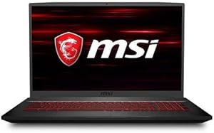 MSI GF75 Gaming Laptop 17.3" i7, 8GB, 256GB SSD, GTX 1050Ti (Renewed)