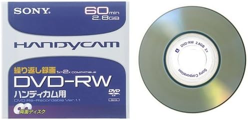 Sony 3dmw60dsm 8cm Double Sided DVD-RW 3-Pack