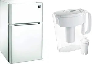 RCA RFR832WHITE 3.2 Cu Ft Refrigerator Freezer Combo — main product image