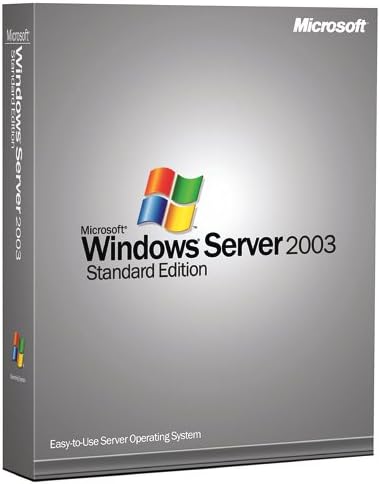 Microsoft P73-01083 Windows Server 2003 Standard 64-Bit