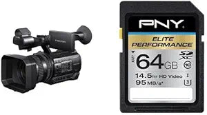Sony HXRNX100 NXCAM Camcorder 64GB Bundle