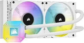Corsair H100i Elite White CPU Liquid Cooler (Renewed)