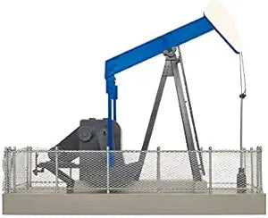 Atlas 66906 Operating Oil Pump Blue/White Model Railroad — main product image