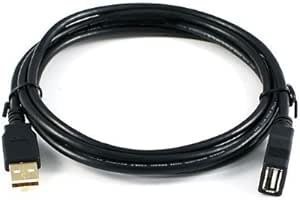 Monoprice M9-LHMX-KHDQ USB 2.0 A Male to Female Extension Cable — main product image