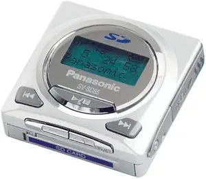 Panasonic SV-SD85 e-wear SD Audio/MP3 Player, 128MB SD Card — main product image