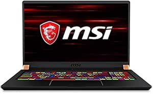 MSI GS75027-233454-R Stealth i9 RTX 2080 Super Laptop Renewed