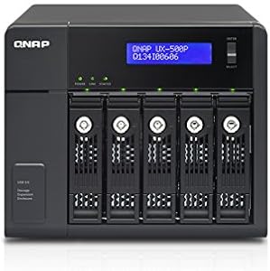 QNAP UX-500P 5-Bay USB 3.0 Expansion Unit — main product image