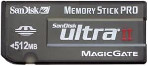 SanDisk SDMSPH-512-A10 512MB Ultra II Memory Stick PRO — main product image