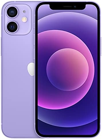 Apple A2398 iPhone 12 Mini 128GB - Purple (Renewed)