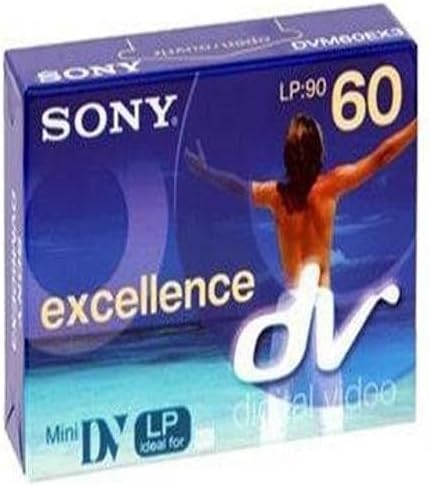 Sony DVM60EX3 MiniDV 60 Minute Excellence Cassette — main product image