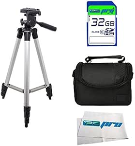 Canon I3e Pro 32GB Camera Starter Kit 50" Tripod