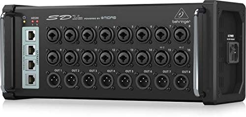 Behringer SD16: 16-Channel Digital Stage Box with MIDAS Preamps