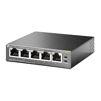 TP-Link TL-SF1005P 5-Port PoE Ethernet Switch Renewed