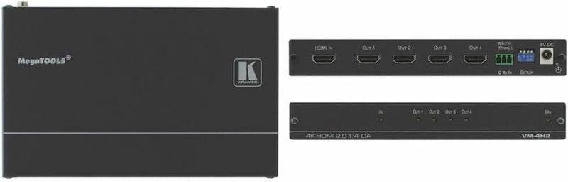 Kramer 10-80408090 VM-4H2 HDMI Distribution Amplifier 4K — main product image