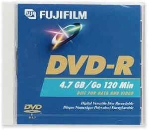 Fujifilm 25302049 DVD-R 4.7GB General Use Disc - 1 Pack