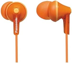 Panasonic RP-HJE125E-D Wired Earphones - Orange — main product image