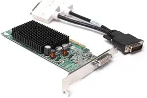 Dell X600 SE ATI Radeon PCI-E DMS-59 Video Card — main product image